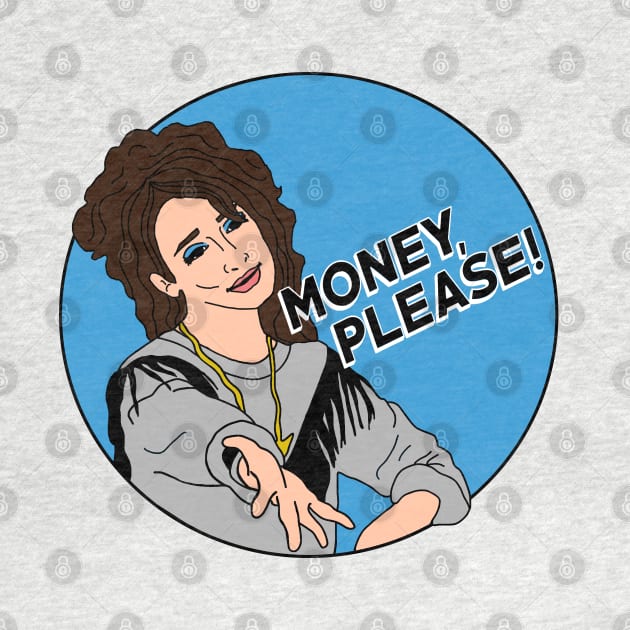 Money Please Mona Lisa Funny by PeakedNThe90s